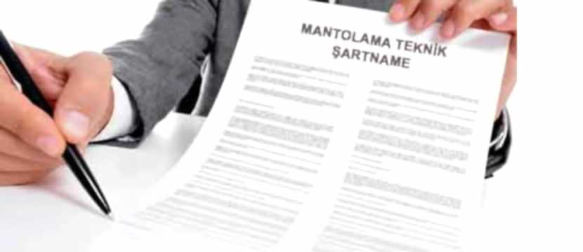 Mantolama Şartnamesi